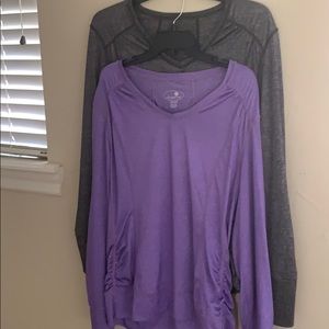 (2) Tangerine Women’s Activewear Long Sleeve XXL